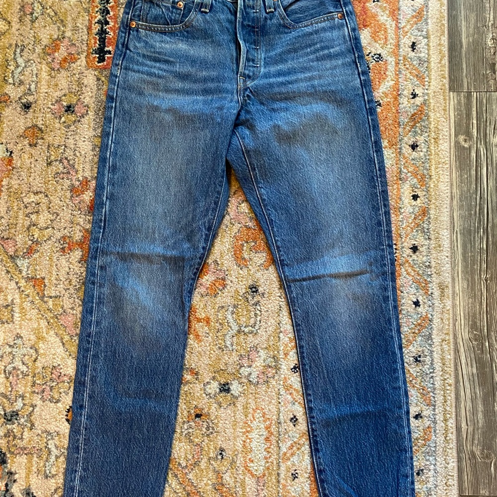 Levi’s 501 Skinny in Chill Pill Wash